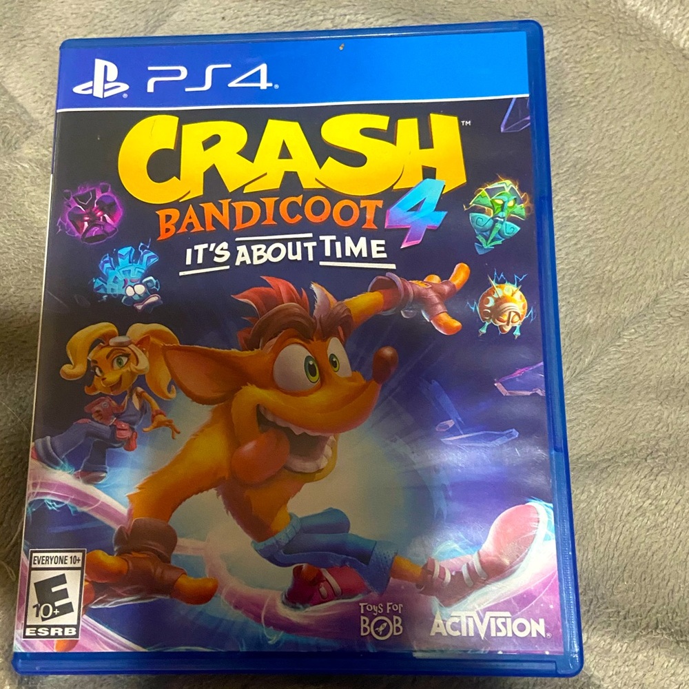 Crash Bansicoot 4 It’s about time ps4 game brand new